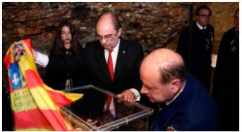 Los reyes de Aragón regresan a San Juan de la Peña después de 30 años