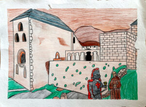 2º Premio: Mateo Santolaria, de 6º Primaria del CEIP San Vicente de Huesca.