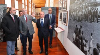 La exposición Viajeros y fotógrafos en San Juan de la Peña conmemora la declaración de monumento nacional del Monasterio Alto